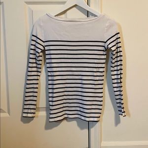 Stripped long sleeve shirt